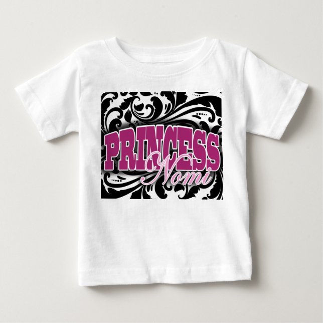 Princesa T-shirt - personalizável (Frente)