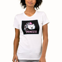 Princesa Westie Art T-Shirt