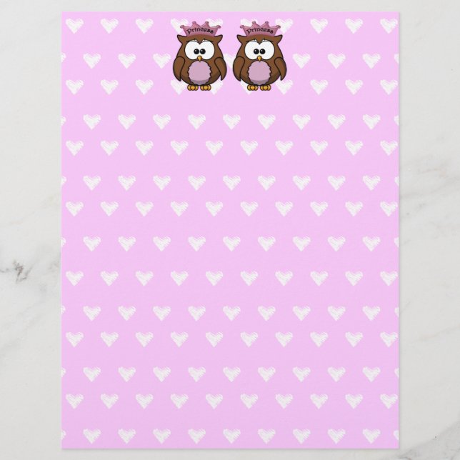 princesas de coruja gêmea (Frente)