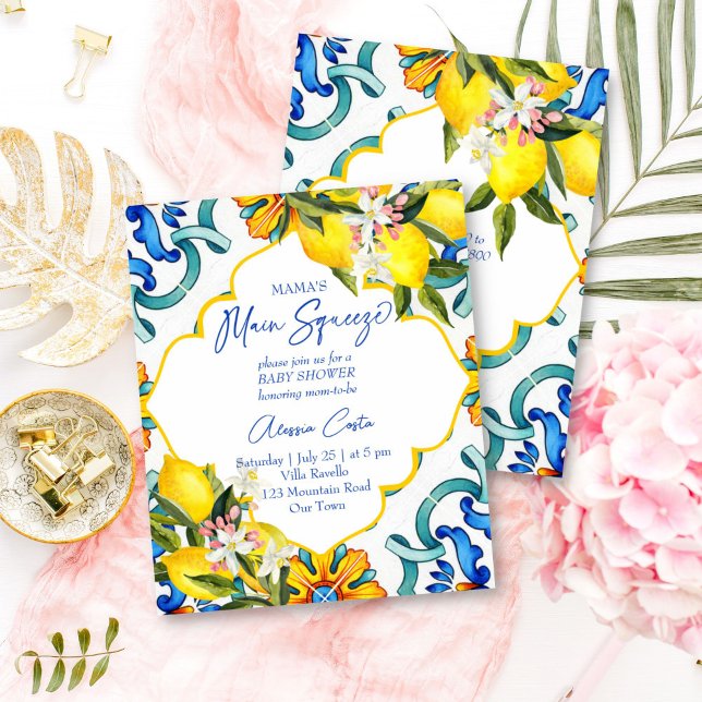 Principais limões de aperto - chá de fraldas (Criador carregado)