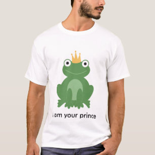 Príncipe do sapo, eu sou seu t-shirt do príncipe