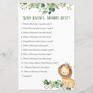 Príncipe Leão Greenery Que Conhece O Melhor Jogo D