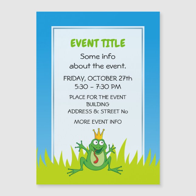 Príncipe Sapo (Frente)