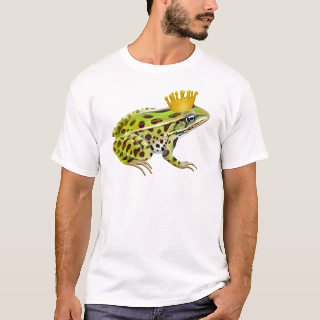 Príncipe T-shirt do sapo (Frente)