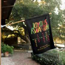 Princípios Alegres da KWANZAA em Cruzadinha