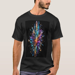 Prismatic Nova Camiseta Ultra 3D Crystal Explosi