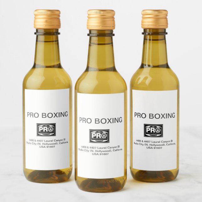 PRO BOXING (Garrafas)