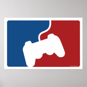 Pro poster do jogo de vídeo do Gamer - geek do