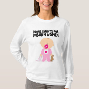 PRO-VIDA, Camisetas de direitos iguais para mulher