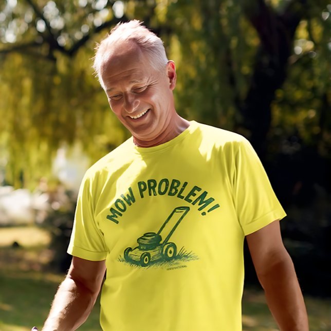 Problema de Corte – Camiseta Divertida de Cuidado  (Criador carregado)