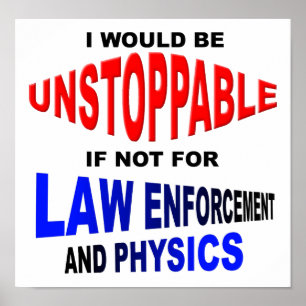 Problemas imparáveis Poster engraçado