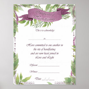 Processando Poster de Certificado - Bruxa Verde