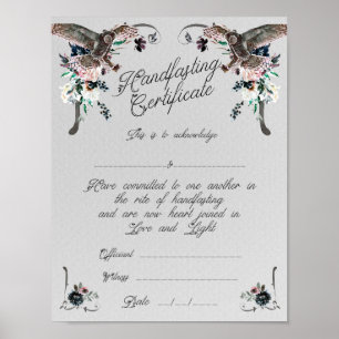 Processando Poster de Certificado - Com Sonho