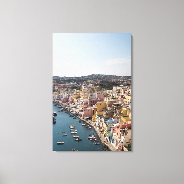 Procida Itália Canvas Print (Frente)