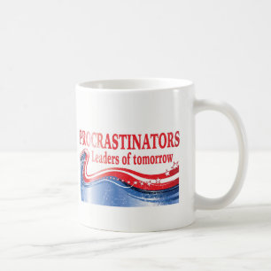Procrastinadores - líderes de canecas de café do