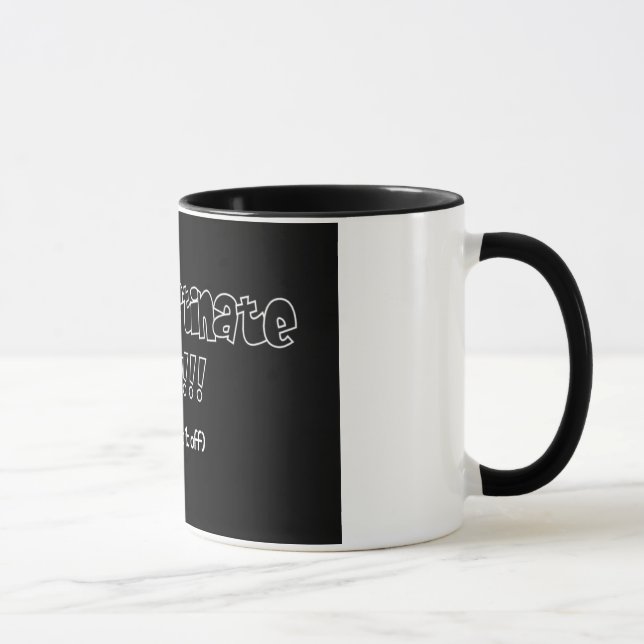 Procrastine a caneca (Direita)