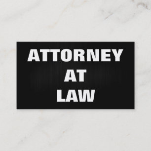 Procurador-Geral na Cartão de visita de Lei