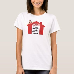 Procurando um comprador agente imobiliário T-Shirt