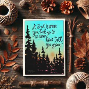 Procure o Cartão de Inspirividade das Árvores do D