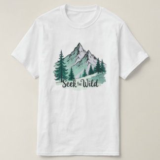 Procure o Selvagem" Camiseta Vintage |