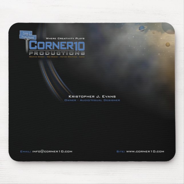 Produções Mousepad do canto 10 (Frente)