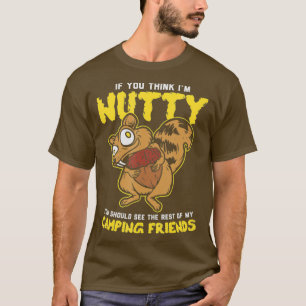 Produto de acampamento engraçado - Camisa de fér