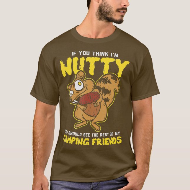 Produto de acampamento engraçado - Camisa de féria (Frente)