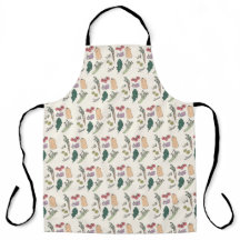 Produto Desenhado À Mão Por Todo O Impressão Apron