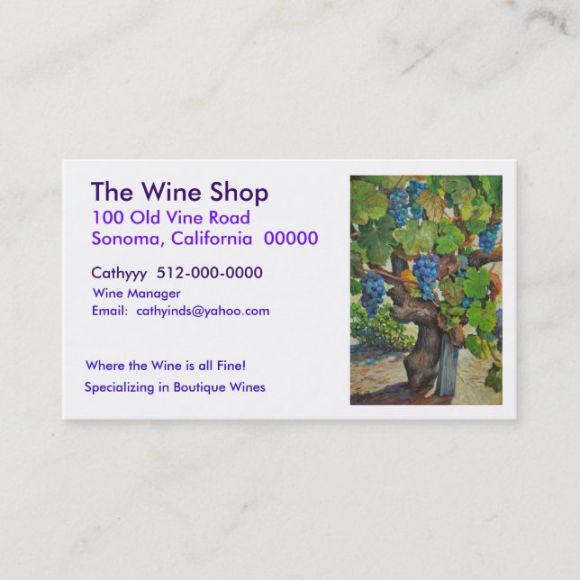 Produtor de 100 anos - cartão de visita (Frente)