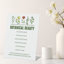 Produtos de Spa de Cuidados com a Pele Botânicos L