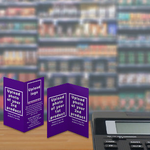 Produtos Empresariais em Pequeno Cartão Roxo Dobla