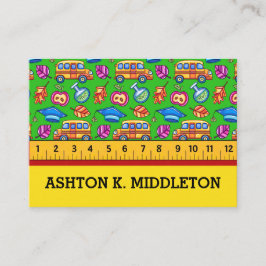 Professor Cartão de visita