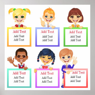 Professor, Crianças ou Para Qualquer Poster - SRF