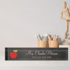 Professor de Blackboard e Red Apple School