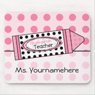 Professor de jardim de infância Mousepad do paste