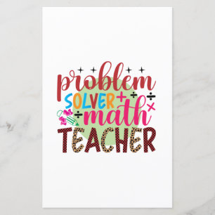 Professor de presentes Professora de Matemática