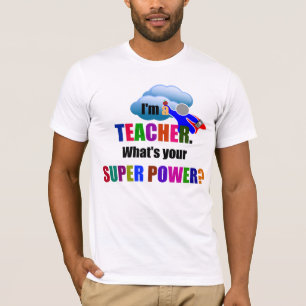 Professor de Super-Herói T-Shirt