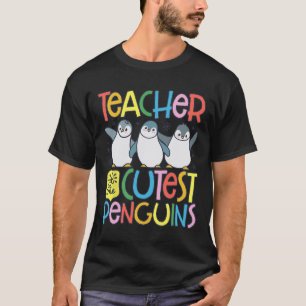 Professor Dos Pinguins Mais Fofos Camisa Divertida