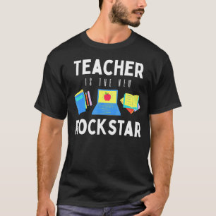 Professor É O Novo Rockstar Camisa de Apreciação p