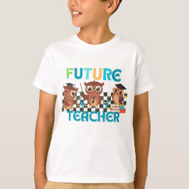 Professor Futuro De Volta Às Camisetas Escolares