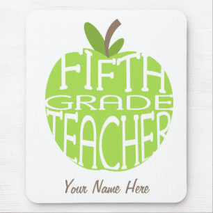 Professor quinto grau Mousepad - Apple verde