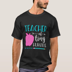 Professora Da Pré-Escola De Camisas De Leve Longa