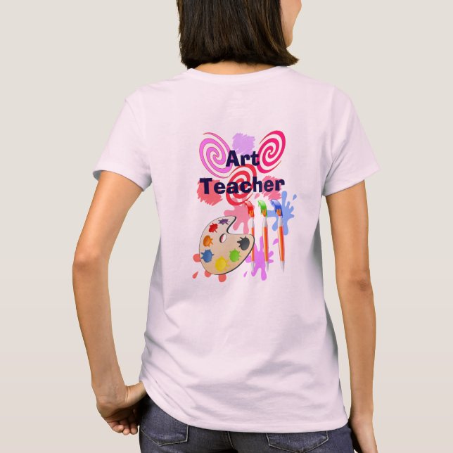 Professora de Arte - Camiseta (Verso)