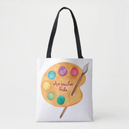 Professora de arte de arte turma de arte Tote Bag