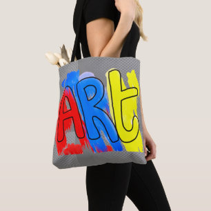 Professora de Arte Escolar Estudante Tote Bag