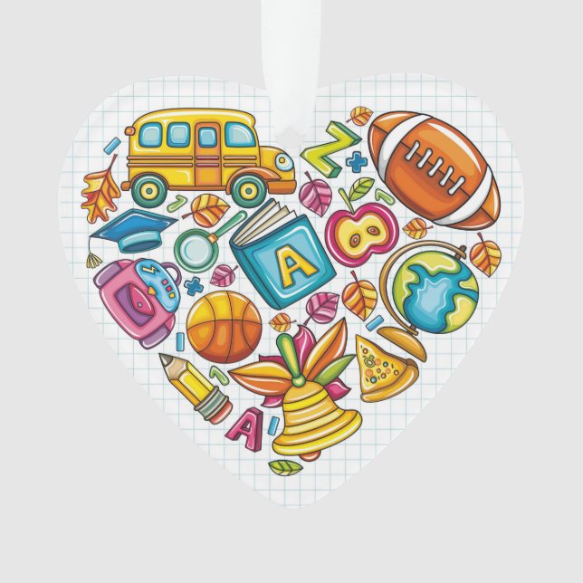 Professora/Funcionarios Escolar - Ornamento Obriga (Frente)