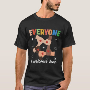 Professora Idaho Camisa Que Todos São Bem-Vindo Aq