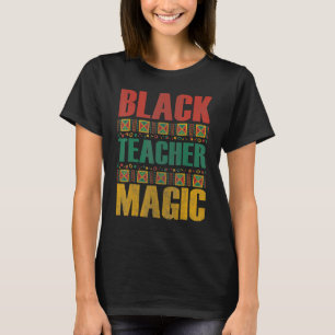 Professora Negra Camisa Mágica Melanina Orgulho Pr