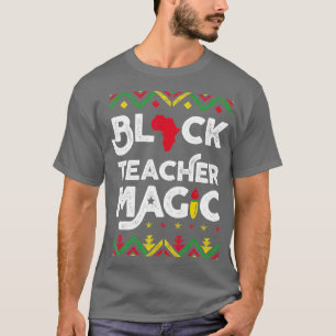 Professora Negra Camisa Mágica Professora História