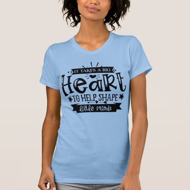 Professora Super-heróis ajustado T-Shirt (Frente)